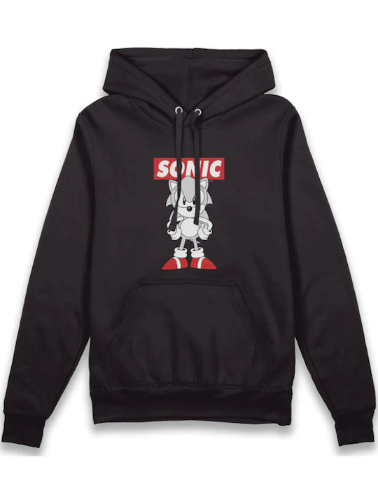 Sonic Hedgehog Hoodie Sweatshirt Black 98b21ason Sonic Hedgehog Hoodie Sweatshirt Black 98b21ason