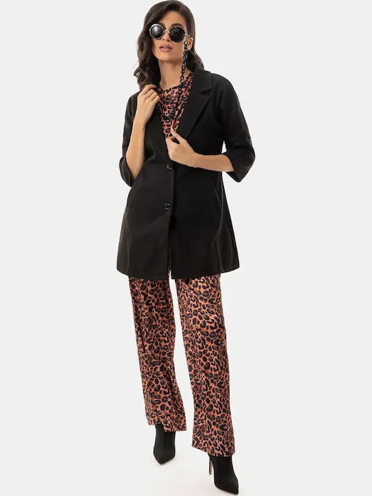 Women's Light Coat Black Size 2XL