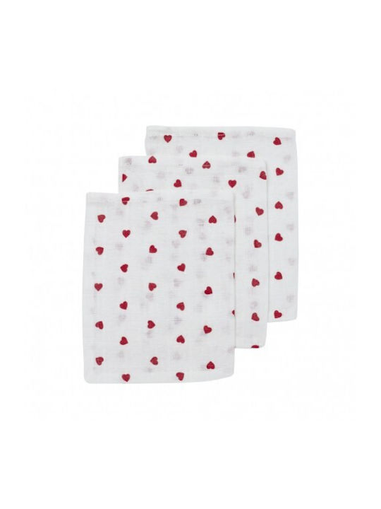 Meyco Shoulder Burp Cloth 30x30cm 3 Pieces