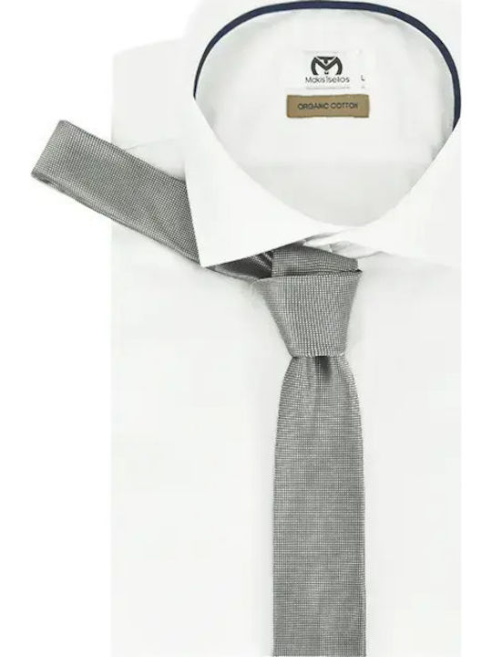 Messaggero Men's Tie in Gray Color