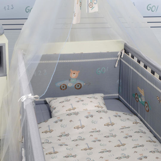 Baby Oliver Baby Crib Bedding Set Beige