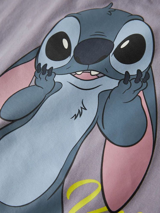 Tricou pentru copii Violet Stitch