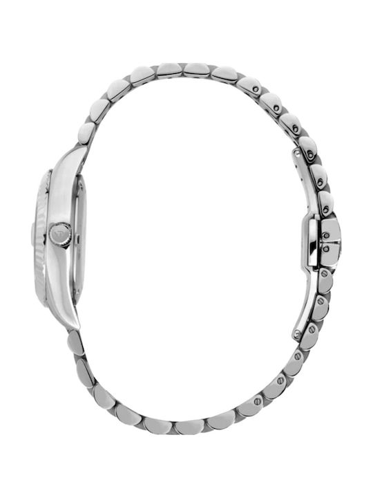 Philip Watch Damen Uhr mit Silber Metallarmband