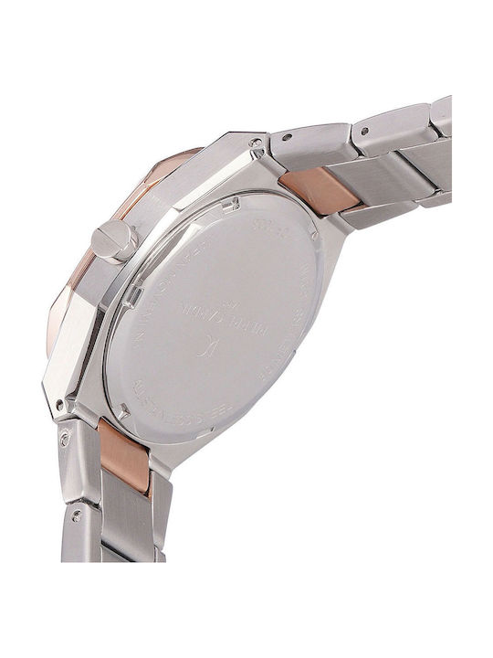 Pierre Cardin Γυναικείο Ρολόι 32mm Μπαταρίας με Ροζ Χρυσό Μεταλλικό Μπρασελέ
