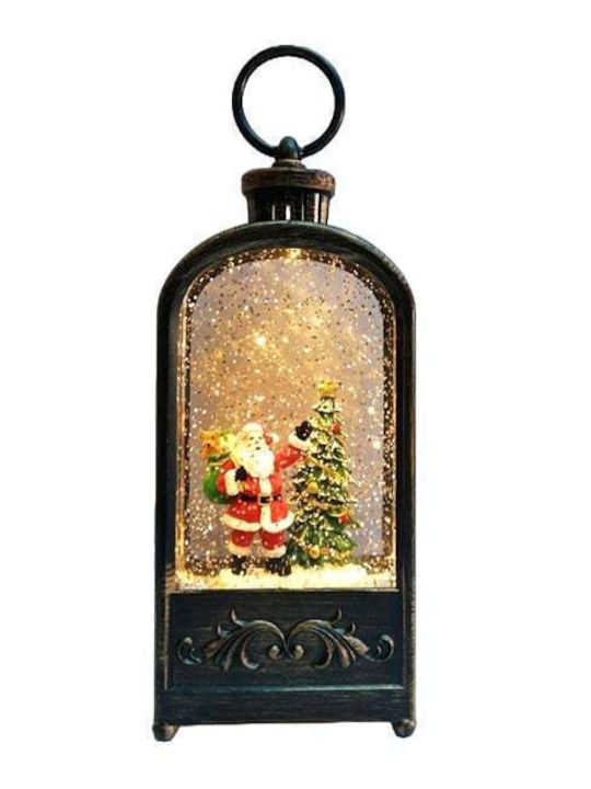 Crăciun Iluminată Ornamental Lampă facială cu Moș Crăciun 9x5x23cm 1buc