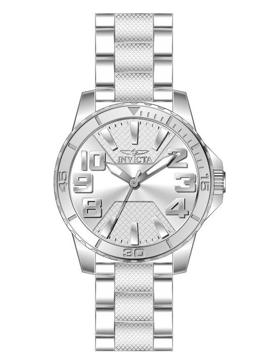 Invicta Collection Ρολόι Μπαταρίας με Μεταλλικό Μπρασελέ Invicta Collection Ρολόι Μπαταρίας με Μεταλλικό Μπρασελέ