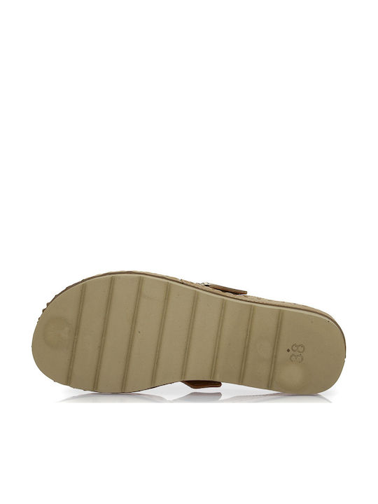 Comfort Way Shoes Γυναικεία Ανατομικά Σαμπό Καφέ