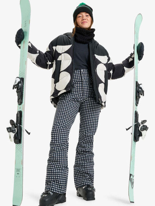 Roxy Rising High Snow ERJTP03295-WCF3 Γυναικείο Παντελόνι Σκι & Snowboard Soft Shell Λευκό