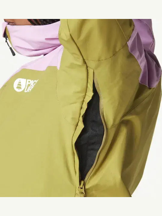 Picture Organic Clothing Women's Ski & Snowboard Jacket Green I-007635-1617