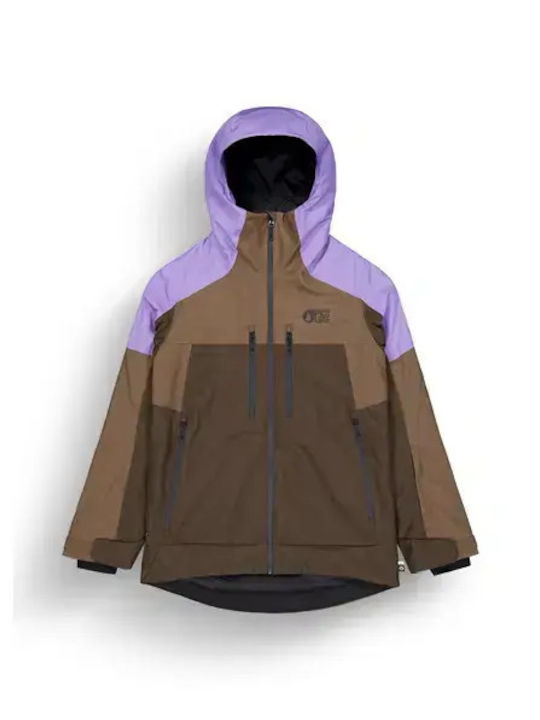 Picture Organic Clothing Women's Ski & Snowboard Jacket Brown I-007633-1615