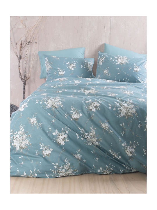 Rythmos Sheet Sets Single with Elastic 105x205+25cm. Linie Blue 3pcs
