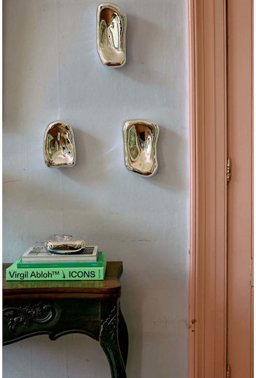 HK Living Agățători De Perete Din Sticlă Cu 4 Compartimente 41.5x7.5x26.5cm Set 4 Bucăți HK Living Agățători De Perete Din Sticlă Cu 4 Compartimente 41.5x7.5x26.5cm Set 4 Bucăți