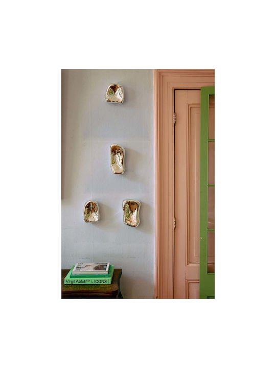 HK Living Wandhaken 4 Steckplätze 41.5x7.5x26.5cm 4Stück