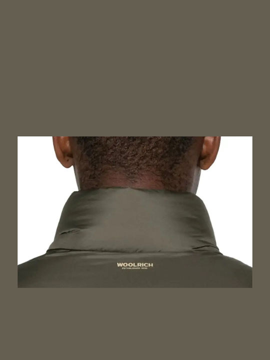 Μπουφάν Puffer Dark Green