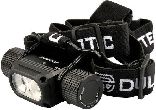 Dulotec Επαναφορτιζόμενος Φακός Κεφαλής LED IP44 με Μέγιστη Φωτεινότητα 1200lm