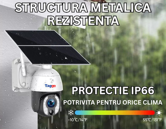 Überwachungskamera Solar Panel 8mp Wi-Fi Verbindung 20x Optischer Zoom Zwei-Wege-Kommunikation