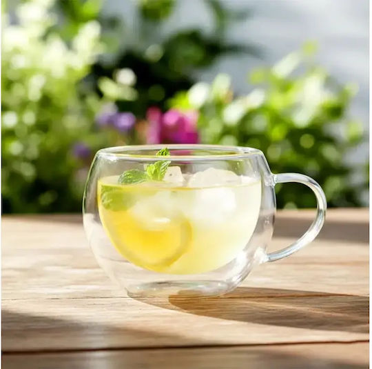 Vilde Set of Cups Espresso Glass Transparent 280ml 2pcs