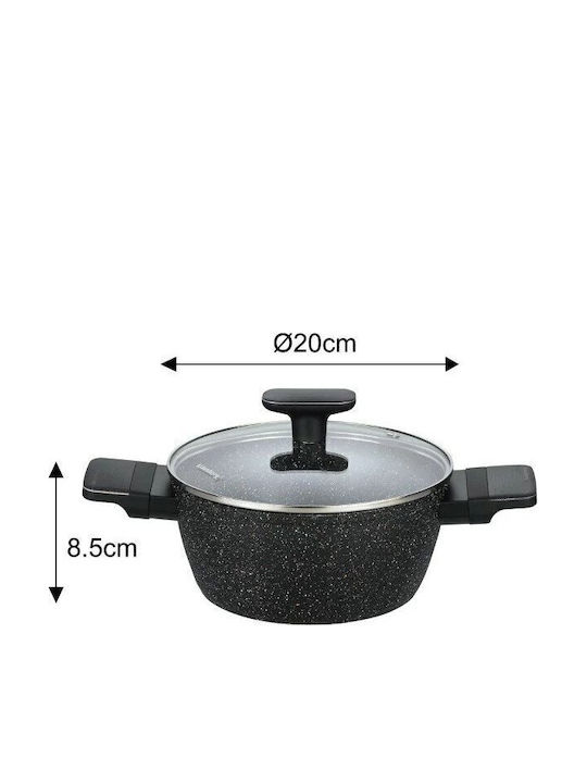 Klausberg Cookware Set of Aluminum with Non-stick Coating 12pcs