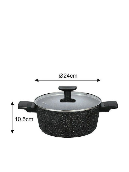 Klausberg Cookware Set of Aluminum with Non-stick Coating 12pcs