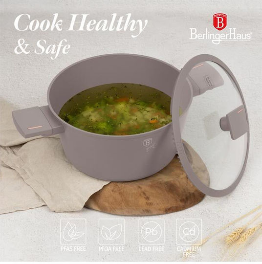 Berlinger Haus Cookware Set from Aluminum with Non-stick Coating 6pcs