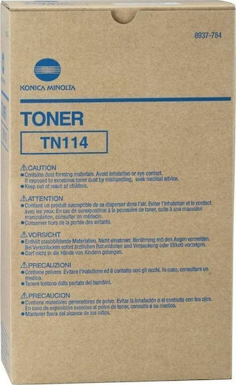 Konica Minolta TN-114 Оригинален Многопакет Тонер Лазерен Принтер Черен 2бр (8937784)