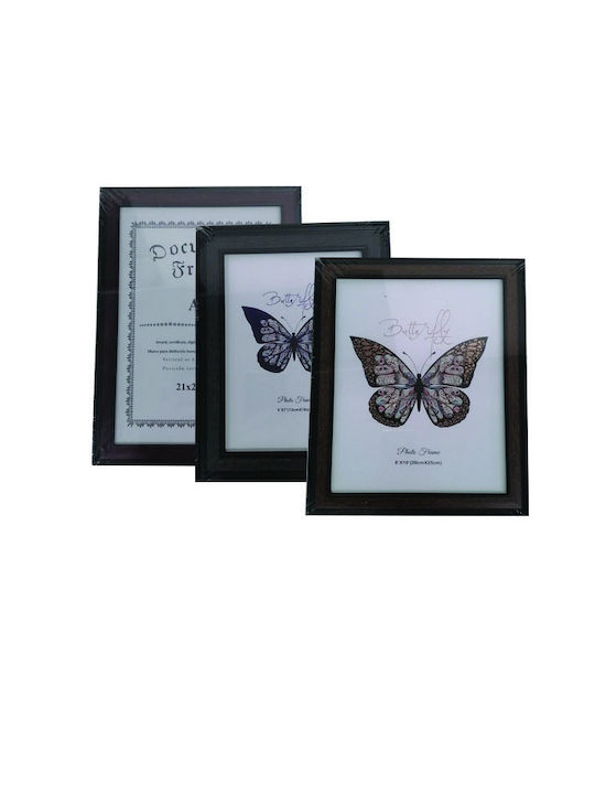 AGC Wall-Mounted Plastic Photo Frame 2 Pieces
