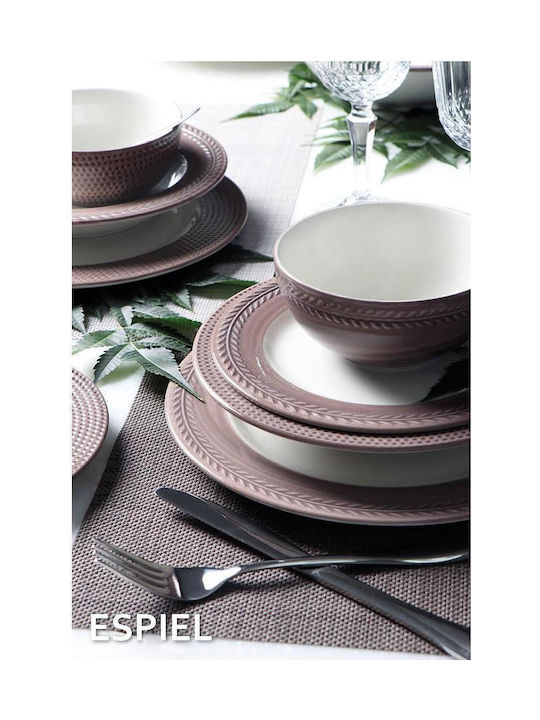 Espiel Plastic Placemat Gray 45x30cm PUL107