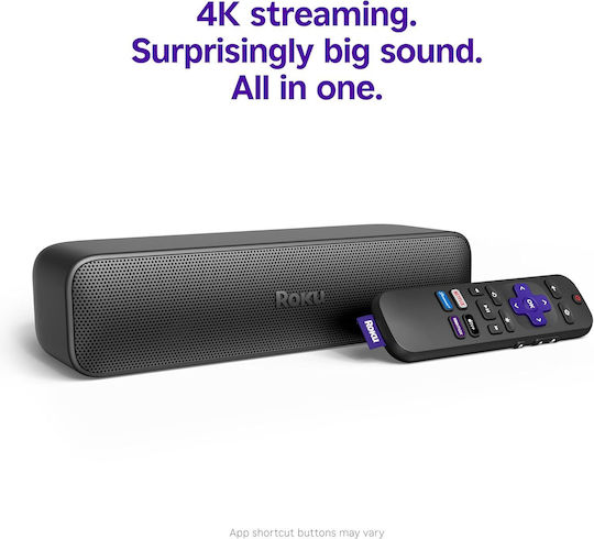 Roku TV Box Streambar SE 2-in-1 9104R 4K UHD USB 2.0