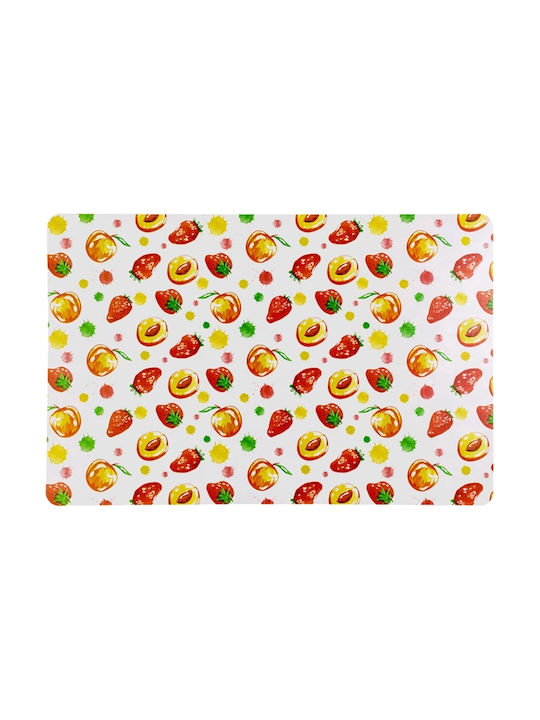 Out of the Blue Fruits Placemats Plastic Multicolour 43.5x28.5cm 4 Pieces