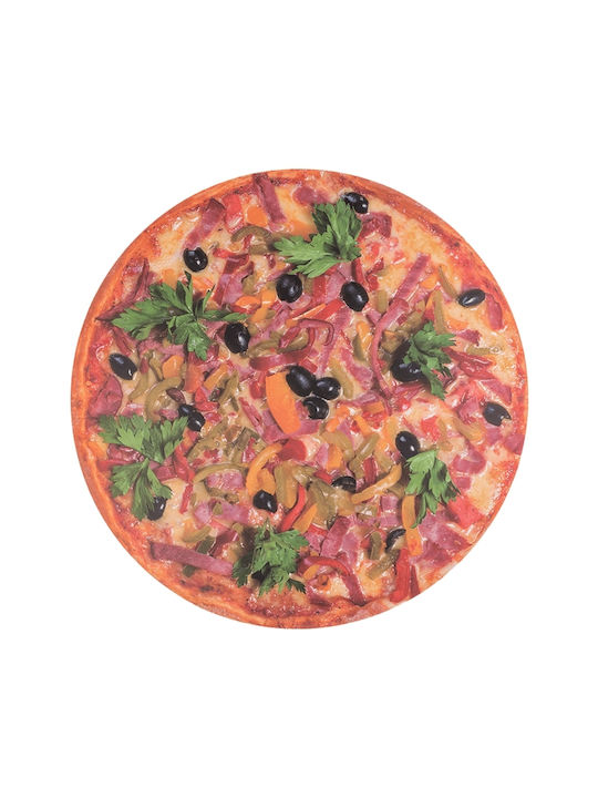 Out of the Blue Pizza Tischsets Rund Kunststoff 38cm 4 Stück