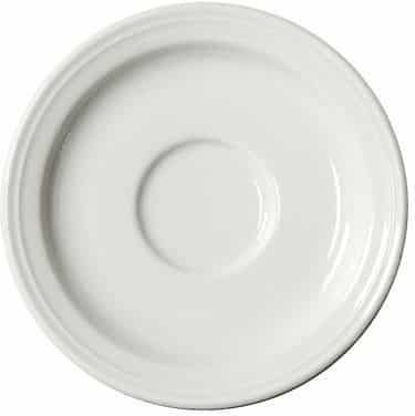 GTSA Cup Saucer Porcelain White (6pcs)