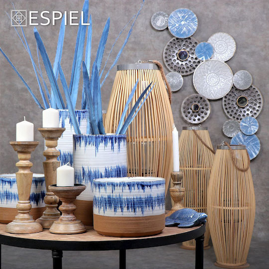 Decorative Feather Blue 55cm 3pcs Espiel