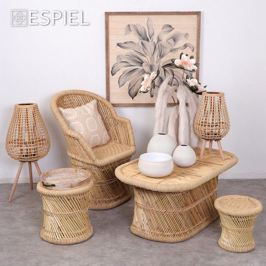 Künstlicher dekorativer Zweig Beige 112cm 12Stück Espiel