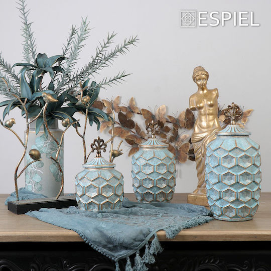 Artificial Decorative Branch Blue 114cm 6pcs Espiel