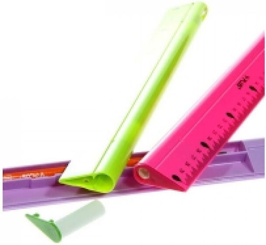 Set of 4 Rulers Plastic Case