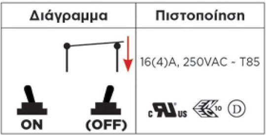 SCI Întrerupător Toggle 1buc