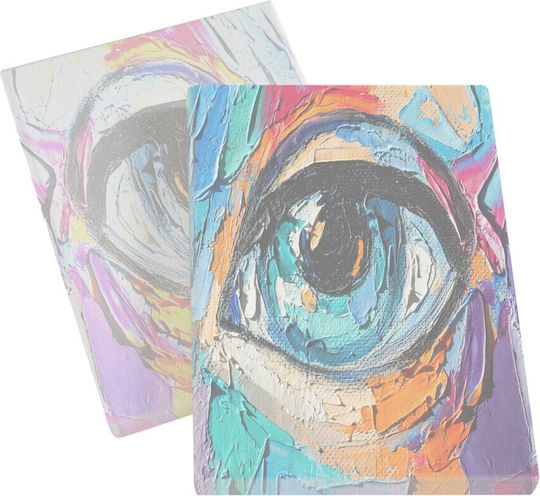Nassau Fine Art Canvas pe Șasiu Alb Rectangular 13x18cm. 1buc