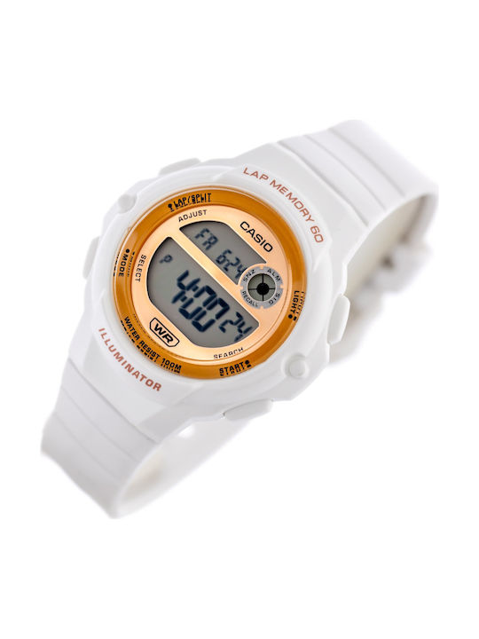 Casio Ρολόι Μπαταρίας με Καουτσούκ Λουράκι Casio Ρολόι Μπαταρίας με Καουτσούκ Λουράκι