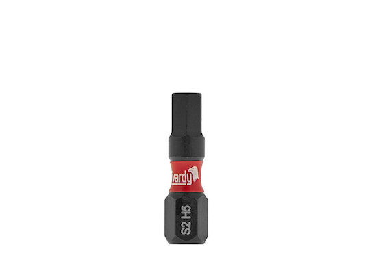 Tvardy H5 25mm S2 Impact Screwdriver Bits 2 Pieces