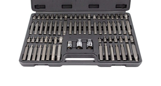 KROFtools Sammlung Serie Torx Allen Spline Bits 54 Stk