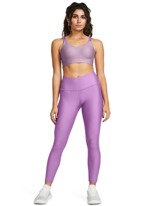 Training Damen Langleggings mit Formendefinition Lila