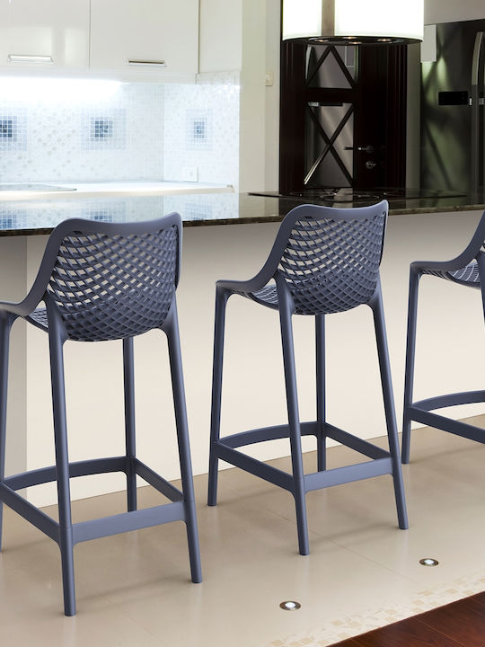 Outdoor Chair Polypropylene Air Dark Grey 4pcs 50x60x82cm