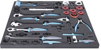 Set 2-2600ac Bicycle Tool Set 2 In Sos Foam Module 2600a 2600c 30 Pieces