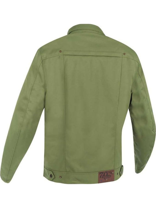 Segura Men's Motorcycle Jacket 4 Seasons Waterproof Green