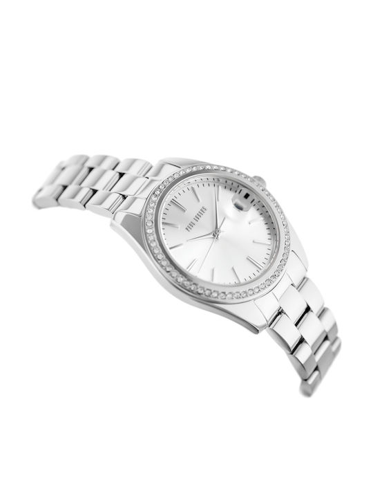 Paul Lorens Women's Watch with Silver Metal Bracelet