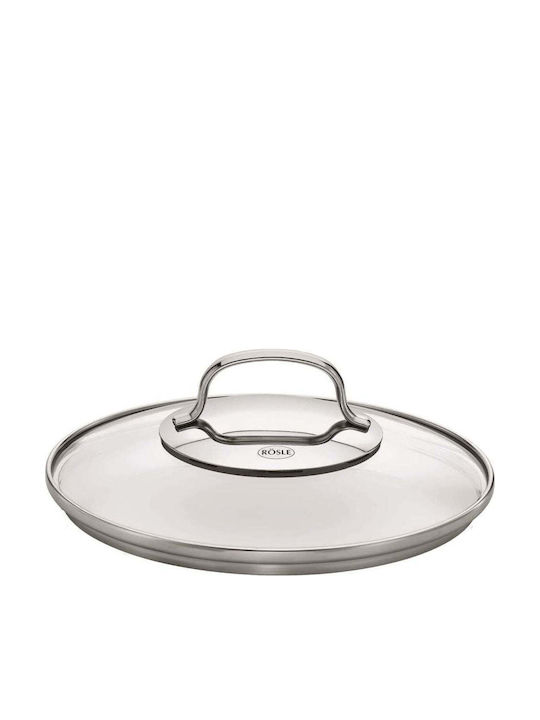 Rosle Elegance Set De Vase De Gătit Din Oțel Inoxidabil Argintiu Cu Acoperire Antiaderentă 9 Piese
