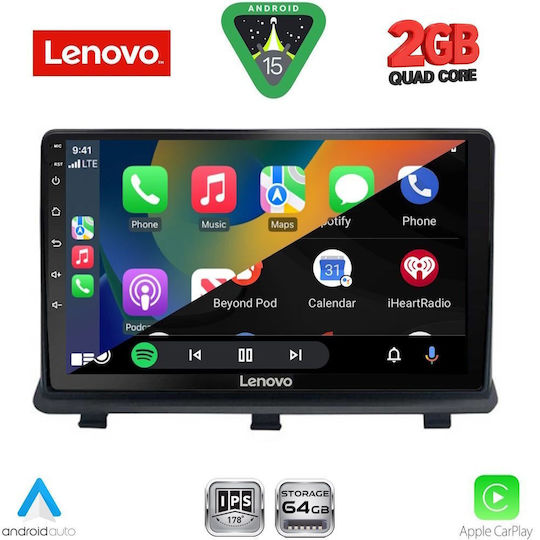Lenovo Sistem Audio Auto pentru Opel Antara 2006-2016 (Bluetooth/USB/WiFi/GPS/Apple-Carplay/Android-Auto) cu Ecran Tactil 9"