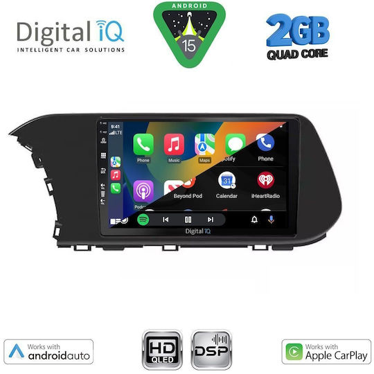 Digital IQ Автомобилна Аудио Система (Блутут/USB/WiFi/GPS/Apple-Carplay/Android-Auto) с Тъчскрийн 10"