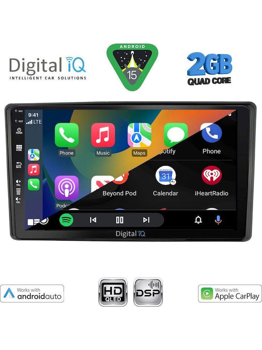 Digital IQ Car Audio System for Toyota Raize 2020 (Bluetooth/USB/WiFi/GPS/Apple-Carplay/Android-Auto) with Touch Screen 10"