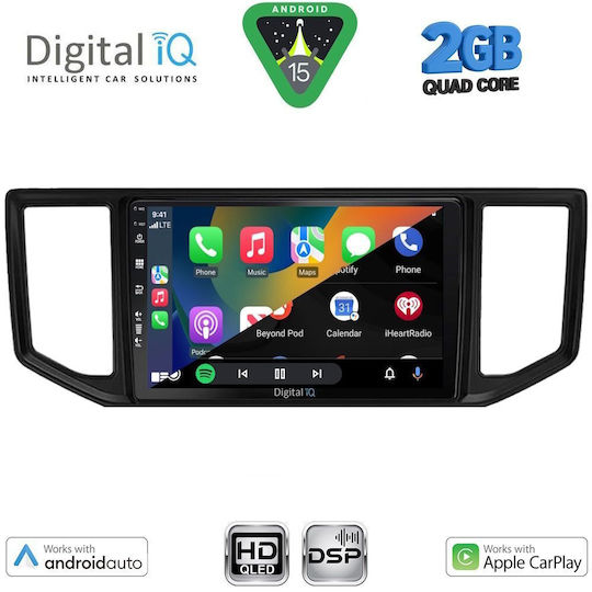 Digital IQ Ηχοσύστημα Αυτοκινήτου για Volkswagen Crafter 2017 (Bluetooth/USB/WiFi/GPS/Apple-Carplay/Android-Auto) με Οθόνη Αφής 10"